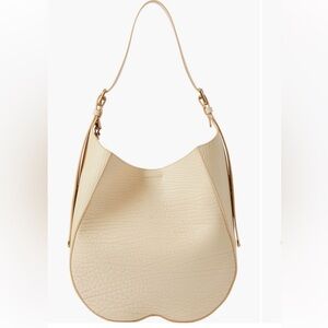 Burberry Medium Chess Leather HOBO BAG *NWT